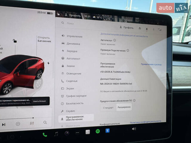 Красный Тесла Model Y, объемом двигателя 0 л и пробегом 71 тыс. км за 23500 $, фото 26 на Automoto.ua