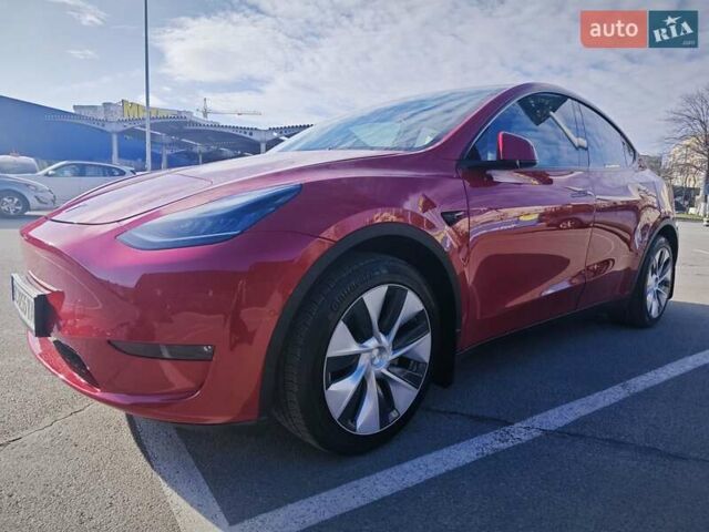 Красный Тесла Model Y, объемом двигателя 0 л и пробегом 54 тыс. км за 27800 $, фото 4 на Automoto.ua