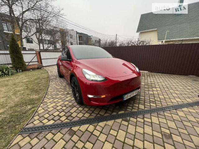 Червоний Тесла Model Y, об'ємом двигуна 0 л та пробігом 17 тис. км за 39900 $, фото 34 на Automoto.ua