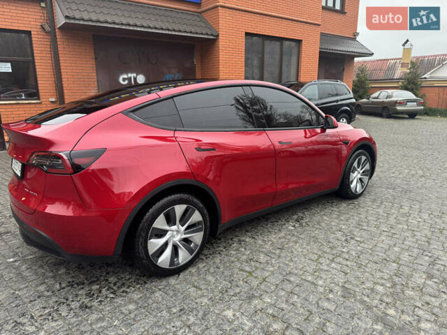 Красный Тесла Model Y, объемом двигателя 0 л и пробегом 102 тыс. км за 26500 $, фото 4 на Automoto.ua