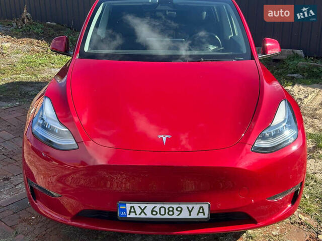 Красный Тесла Model Y, объемом двигателя 0 л и пробегом 44 тыс. км за 24400 $, фото 28 на Automoto.ua