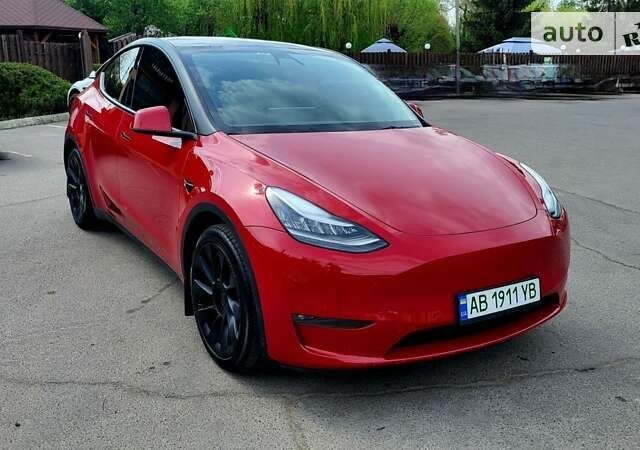 Червоний Тесла Model Y, об'ємом двигуна 0 л та пробігом 28 тис. км за 37900 $, фото 3 на Automoto.ua