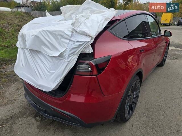 Тесла Model Y 2022 в Костополе на Automoto.ua Красный Тесла Model Y, объемом двигателя 0 л и пробегом 129 тыс. км за 17500 $, фото 24 на Automoto.ua