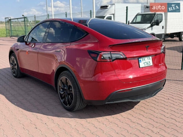 Красный Тесла Model Y, объемом двигателя 0 л и пробегом 71 тыс. км за 23500 $, фото 7 на Automoto.ua