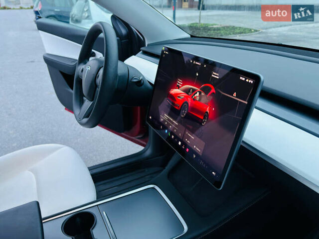 Красный Тесла Model Y, объемом двигателя 0 л и пробегом 78 тыс. км за 24000 $, фото 37 на Automoto.ua