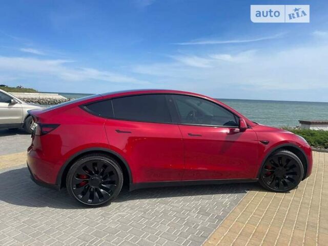 Червоний Тесла Model Y, об'ємом двигуна 0 л та пробігом 9 тис. км за 45700 $, фото 19 на Automoto.ua