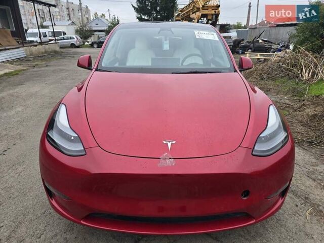 Тесла Model Y 2022 в Костополе на Automoto.ua Красный Тесла Model Y, объемом двигателя 0 л и пробегом 129 тыс. км за 17500 $, фото 4 на Automoto.ua