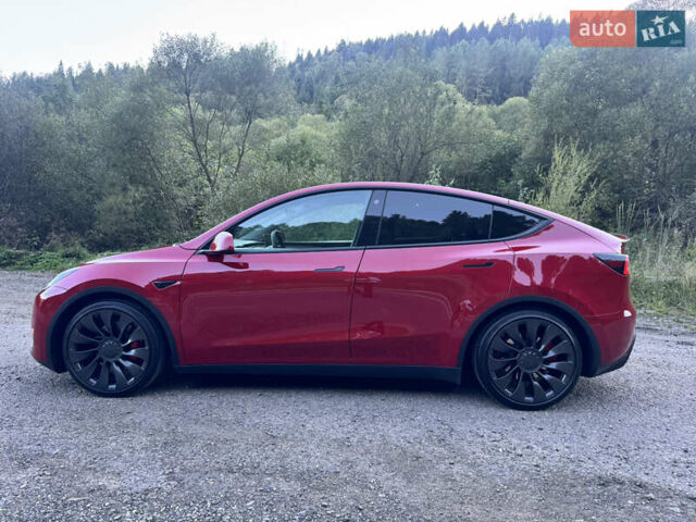 Красный Тесла Model Y, объемом двигателя 0 л и пробегом 40 тыс. км за 29999 $, фото 24 на Automoto.ua