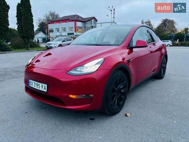 Красный Тесла Model Y, объемом двигателя 0 л и пробегом 78 тыс. км за 24000 $, фото 6 на Automoto.ua