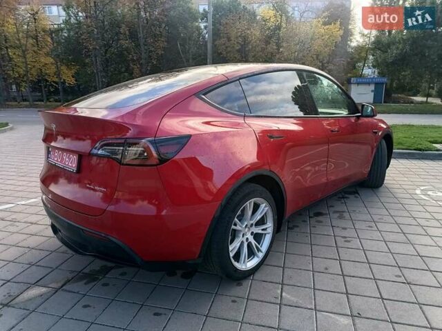 Красный Тесла Model Y, объемом двигателя 0 л и пробегом 134 тыс. км за 22600 $, фото 7 на Automoto.ua