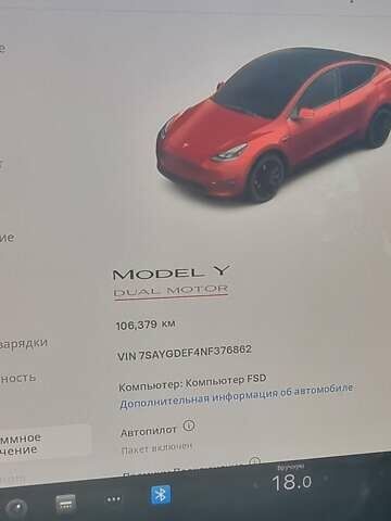 Красный Тесла Model Y, объемом двигателя 0 л и пробегом 108 тыс. км за 25500 $, фото 13 на Automoto.ua