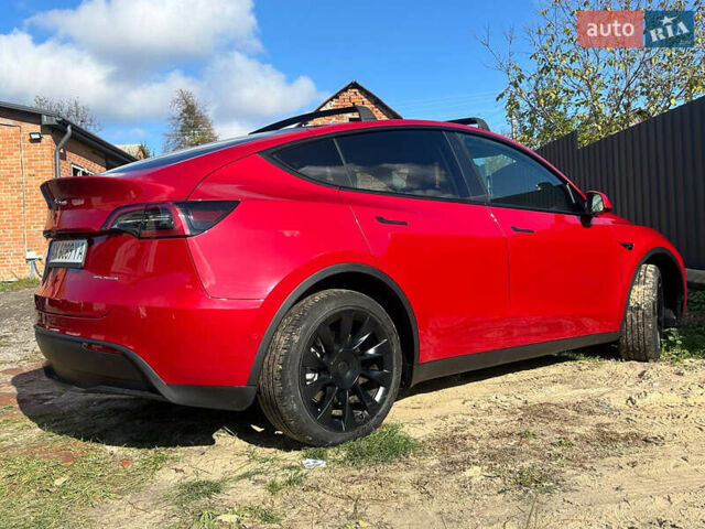 Красный Тесла Model Y, объемом двигателя 0 л и пробегом 44 тыс. км за 24400 $, фото 35 на Automoto.ua