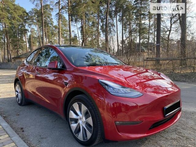 Червоний Тесла Model Y, об'ємом двигуна 0 л та пробігом 82 тис. км за 30600 $, фото 5 на Automoto.ua