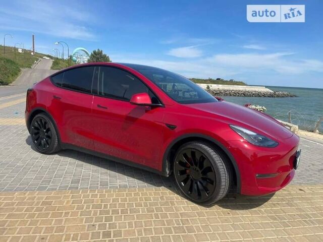 Червоний Тесла Model Y, об'ємом двигуна 0 л та пробігом 9 тис. км за 45700 $, фото 21 на Automoto.ua