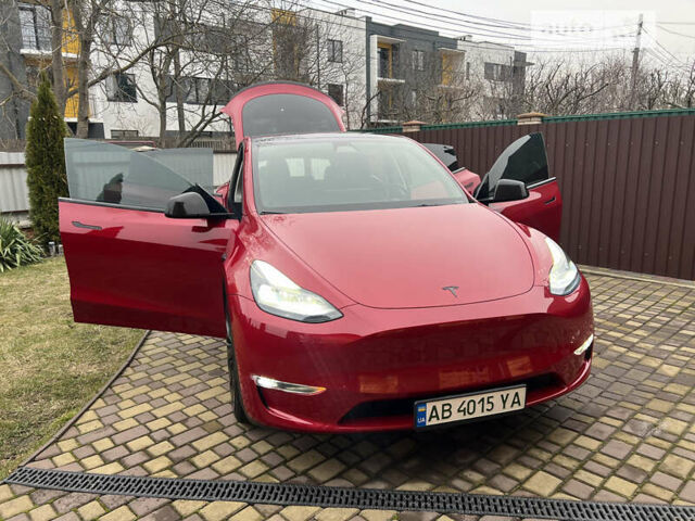 Красный Тесла Model Y, объемом двигателя 0 л и пробегом 17 тыс. км за 41500 $, фото 14 на Automoto.ua