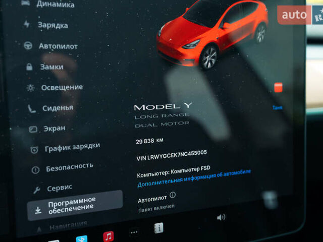 Красный Тесла Model Y, объемом двигателя 0 л и пробегом 29 тыс. км за 31900 $, фото 35 на Automoto.ua