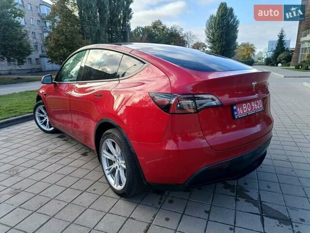 Красный Тесла Model Y, объемом двигателя 0 л и пробегом 134 тыс. км за 22600 $, фото 2 на Automoto.ua