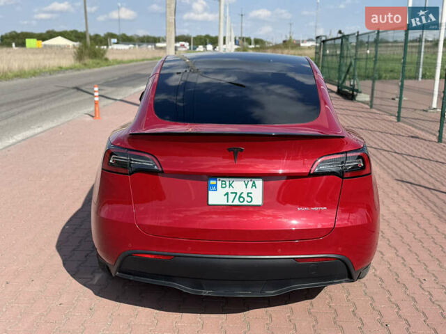 Красный Тесла Model Y, объемом двигателя 0 л и пробегом 71 тыс. км за 23500 $, фото 9 на Automoto.ua
