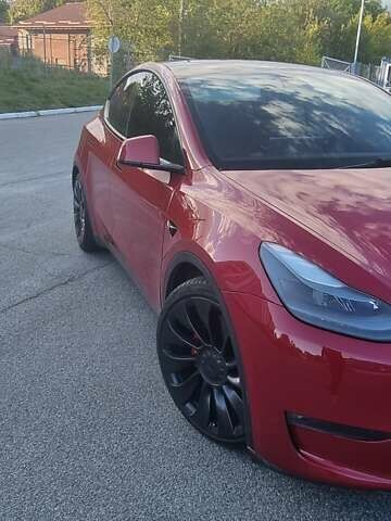 Красный Тесла Model Y, объемом двигателя 0 л и пробегом 107 тыс. км за 26000 $, фото 6 на Automoto.ua