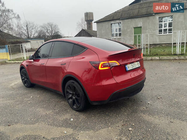 Красный Тесла Model Y, объемом двигателя 0 л и пробегом 70 тыс. км за 27300 $, фото 14 на Automoto.ua