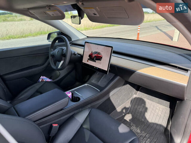 Красный Тесла Model Y, объемом двигателя 0 л и пробегом 71 тыс. км за 23500 $, фото 36 на Automoto.ua