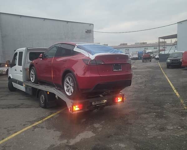 Красный Тесла Model Y, объемом двигателя 0 л и пробегом 37 тыс. км за 26999 $, фото 9 на Automoto.ua