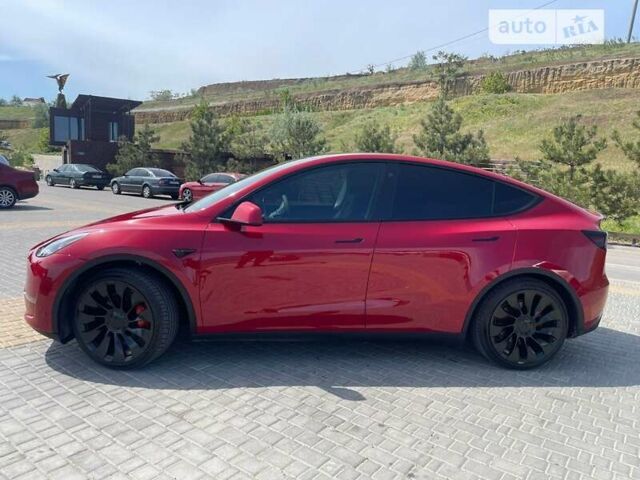 Червоний Тесла Model Y, об'ємом двигуна 0 л та пробігом 9 тис. км за 45700 $, фото 17 на Automoto.ua