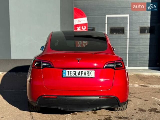 Красный Тесла Model Y, объемом двигателя 0 л и пробегом 55 тыс. км за 34999 $, фото 8 на Automoto.ua