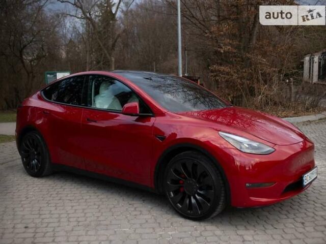 Червоний Тесла Model Y, об'ємом двигуна 0 л та пробігом 9 тис. км за 42900 $, фото 11 на Automoto.ua