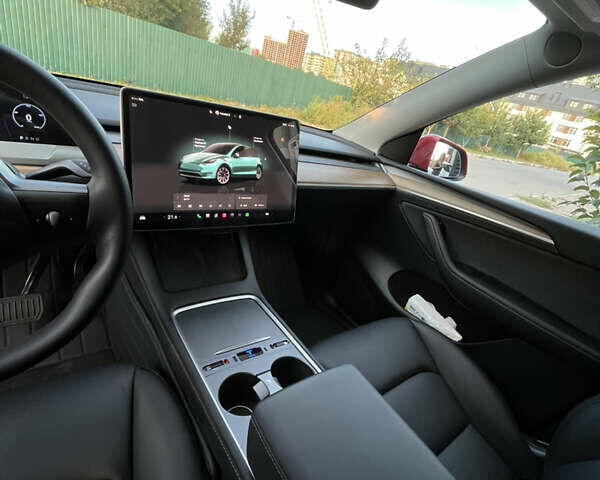 Тесла Model Y 2022 у Броварах на Automoto.ua Червоний Тесла Model Y, об'ємом двигуна 0 л та пробігом 65 тис. км за 32000 $, фото 14 на Automoto.ua