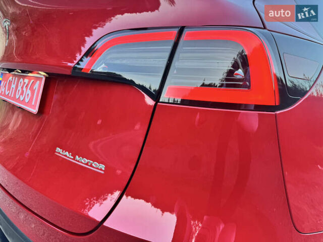 Красный Тесла Model Y, объемом двигателя 0 л и пробегом 40 тыс. км за 29999 $, фото 11 на Automoto.ua