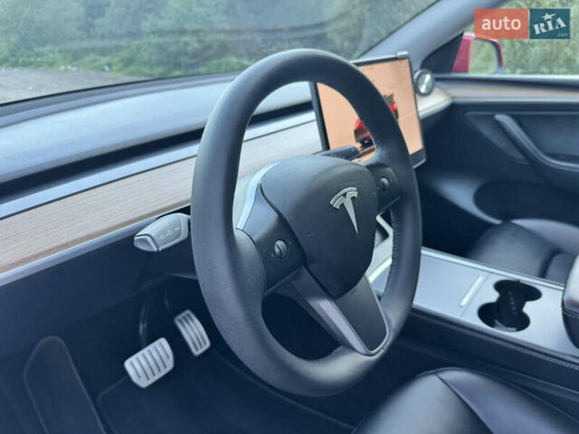 Тесла Model Y 2022 в Львове на Automoto.ua Красный Тесла Model Y, объемом двигателя 0 л и пробегом 45 тыс. км за 30999 $, фото 38 на Automoto.ua