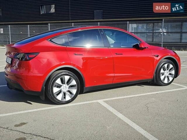 Красный Тесла Model Y, объемом двигателя 0 л и пробегом 54 тыс. км за 27800 $, фото 5 на Automoto.ua