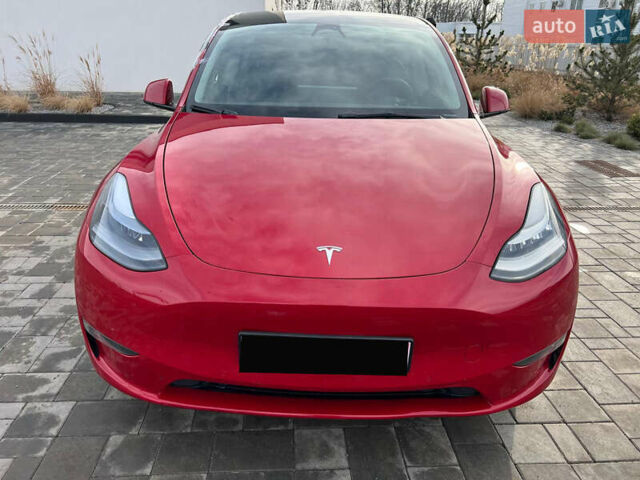 Тесла Model Y 2022 у Луцьку на Automoto.ua Червоний Тесла Model Y, об'ємом двигуна 0 л та пробігом 104 тис. км за 23999 $, фото 8 на Automoto.ua