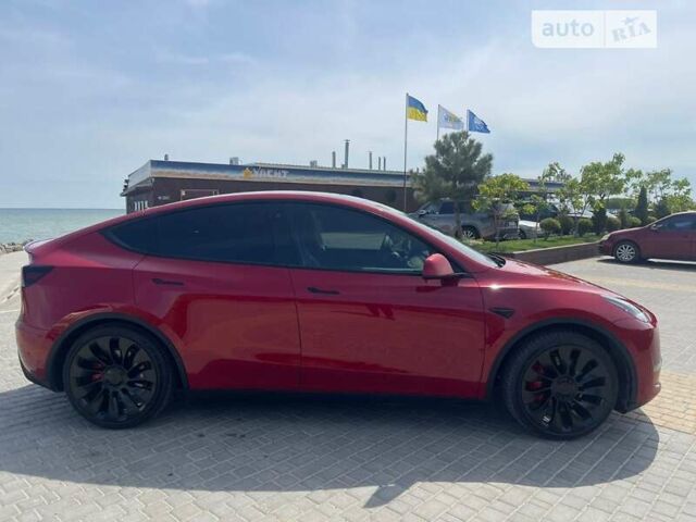 Червоний Тесла Model Y, об'ємом двигуна 0 л та пробігом 9 тис. км за 45700 $, фото 18 на Automoto.ua