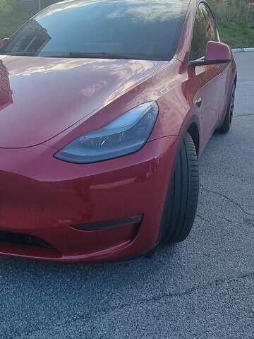 Красный Тесла Model Y, объемом двигателя 0 л и пробегом 108 тыс. км за 25500 $, фото 1 на Automoto.ua