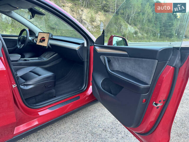 Красный Тесла Model Y, объемом двигателя 0 л и пробегом 40 тыс. км за 29999 $, фото 39 на Automoto.ua
