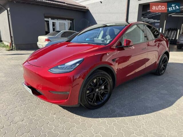 Красный Тесла Model Y, объемом двигателя 0 л и пробегом 37 тыс. км за 31999 $, фото 2 на Automoto.ua