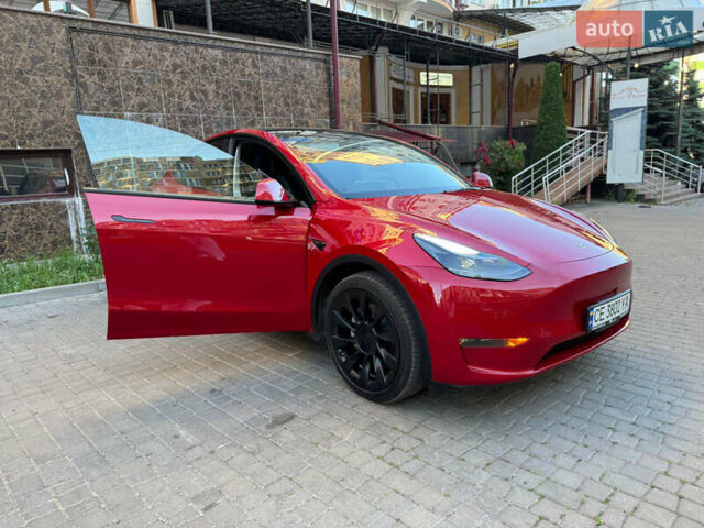 Красный Тесла Model Y, объемом двигателя 0 л и пробегом 72 тыс. км за 27000 $, фото 3 на Automoto.ua