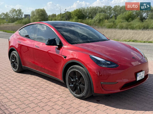 Красный Тесла Model Y, объемом двигателя 0 л и пробегом 71 тыс. км за 23500 $, фото 13 на Automoto.ua