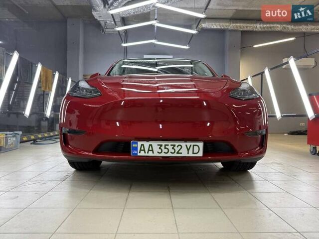 Красный Тесла Model Y, объемом двигателя 0 л и пробегом 37 тыс. км за 31999 $, фото 5 на Automoto.ua