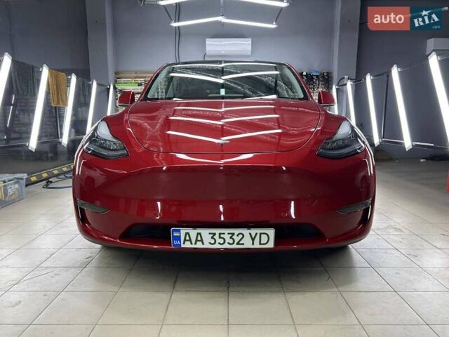 Красный Тесла Model Y, объемом двигателя 0 л и пробегом 37 тыс. км за 31999 $, фото 4 на Automoto.ua