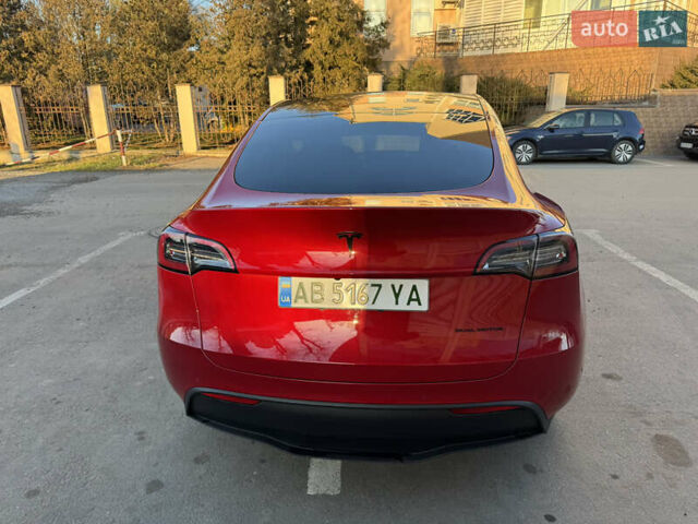 Червоний Тесла Model Y, об'ємом двигуна 0 л та пробігом 37 тис. км за 28500 $, фото 4 на Automoto.ua