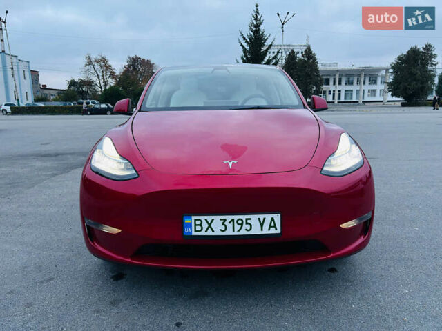 Красный Тесла Model Y, объемом двигателя 0 л и пробегом 78 тыс. км за 24000 $, фото 5 на Automoto.ua