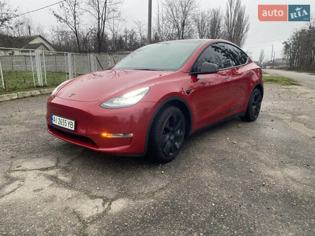 Красный Тесла Model Y, объемом двигателя 0 л и пробегом 70 тыс. км за 27300 $, фото 21 на Automoto.ua