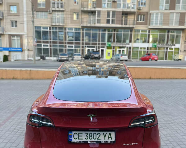 Красный Тесла Model Y, объемом двигателя 0 л и пробегом 72 тыс. км за 27000 $, фото 5 на Automoto.ua