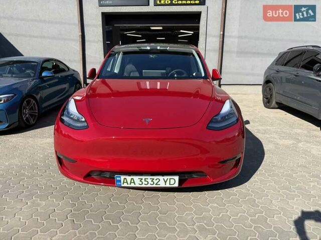 Красный Тесла Model Y, объемом двигателя 0 л и пробегом 37 тыс. км за 31999 $, фото 3 на Automoto.ua