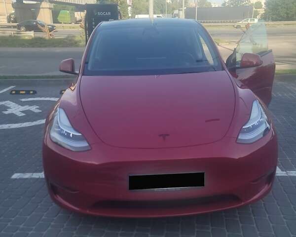 Тесла Model Y 2022 в Киеве на Automoto.ua Красный Тесла Model Y, объемом двигателя 0 л и пробегом 37 тыс. км за 26999 $, фото 1 на Automoto.ua
