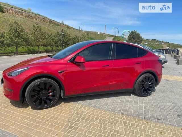 Червоний Тесла Model Y, об'ємом двигуна 0 л та пробігом 9 тис. км за 45700 $, фото 7 на Automoto.ua