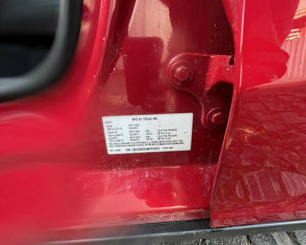 Красный Тесла Model Y, объемом двигателя 0 л и пробегом 46 тыс. км за 27200 $, фото 7 на Automoto.ua